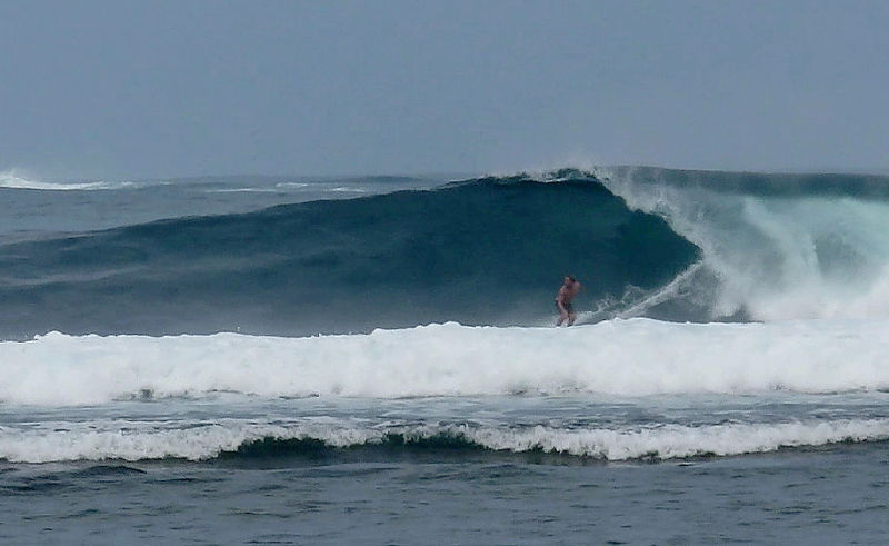 Jimmy's Right surf break South Sumatra